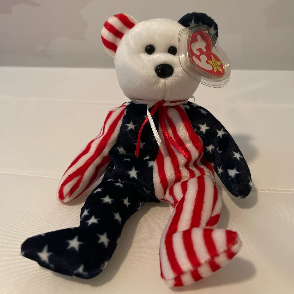 3/$35 Ty Beanie Babies-  1999 Spangle